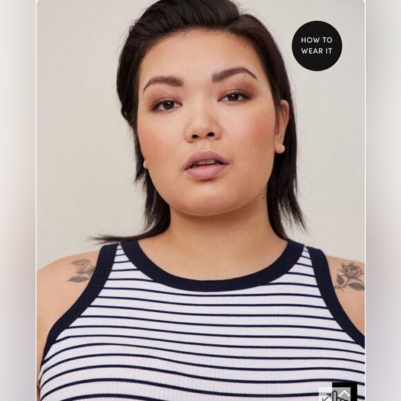 Torrid super soft rib high neck tank top - Picture 4 of 6